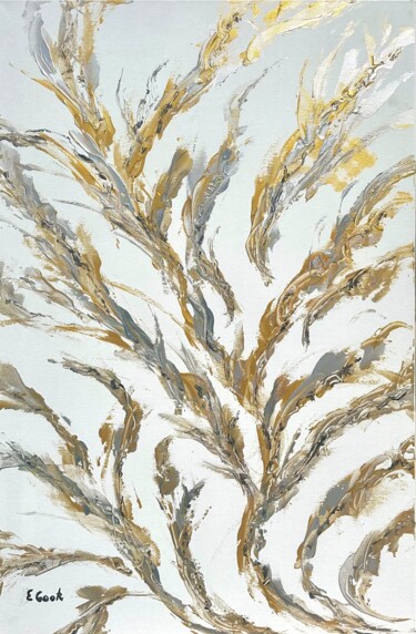 Pittura intitolato "When Gold Serenades…" da Elisa Cook, Opera d'arte originale, Acrilico