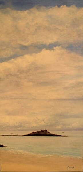 Painting titled "Déclinaison de nuag…" by Elisa Cook, Original Artwork, Other