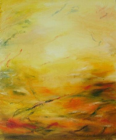 Painting titled "Calypso" by Elisa Cook, Original Artwork, Oil