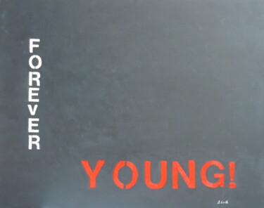 Картина под названием "Forever Young" - Elisa Cook, Подлинное произведение искусства, Масло