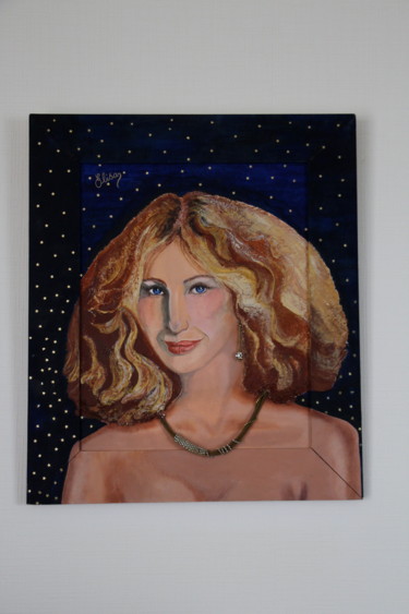 Peinture intitulée "Barbara Streisand:…" par Elisa Eichholzer, Œuvre d'art originale