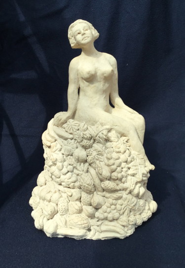 Sculpture titled "L'automne" by Elisabeth Aloccio, Original Artwork