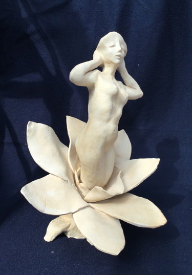 Sculpture intitulée "Le printemps" par Elisabeth Aloccio, Œuvre d'art originale