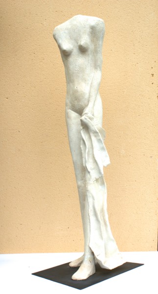 Sculpture intitulée "Nonchalance" par Elisabeth Aloccio, Œuvre d'art originale