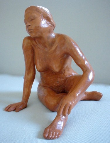Sculpture intitulée "Pain d'épice" par Elisabeth Aloccio, Œuvre d'art originale