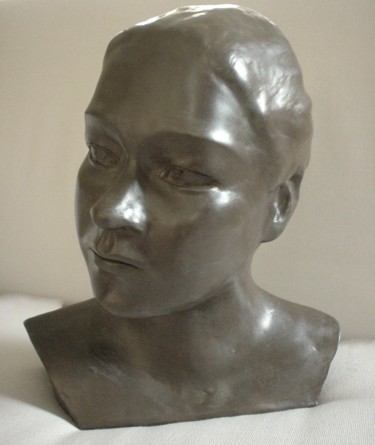 Sculpture intitulée "Stéphanie" par Elisabeth Aloccio, Œuvre d'art originale, Argile