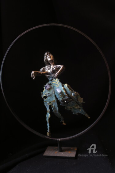 Escultura intitulada "let'dance" por Elisabeth Brainos, Obras de arte originais, Bronze