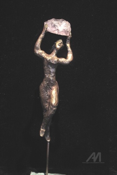 Sculpture intitulée "Hissez haut vos rêv…" par Elisabeth Brainos, Œuvre d'art originale, Bronze