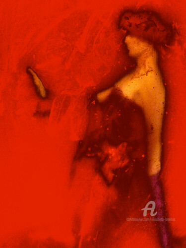 Photographie intitulée "Athena éteignant le…" par Elisabeth Brainos, Œuvre d'art originale, Photographie manipulée
