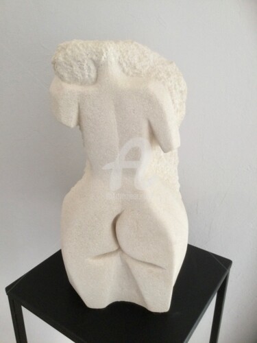 Sculpture titled "Eva" by Elisabeth Dinardo, Original Artwork, Stone