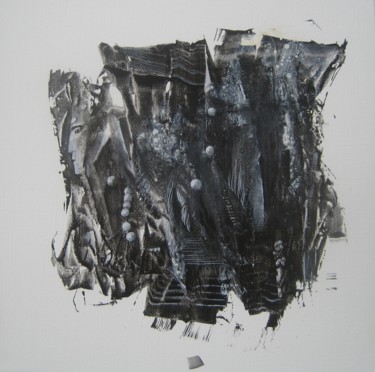 Malarstwo zatytułowany „Silence nocturne” autorstwa Elisabeth Durandin, Oryginalna praca, Akryl