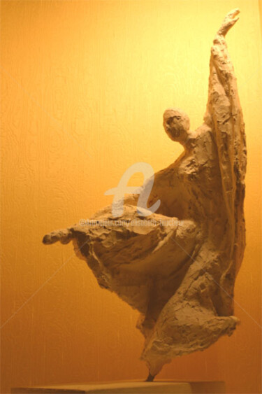 Sculpture intitulée "Danseur point de ru…" par Elisabeth Faucheur, Œuvre d'art originale, Autre