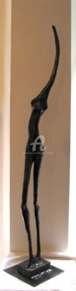 Sculpture titled ""Femme flêche"" by Elisabeth Faucheur, Original Artwork