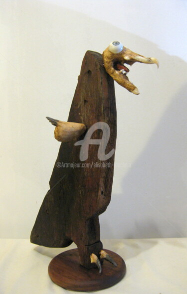 Sculpture titled ""Mouette rieuse"" by Elisabeth Faucheur, Original Artwork, Other