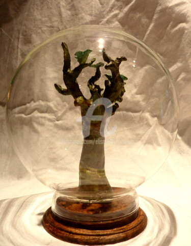Sculpture titled ""Sans titre"" by Elisabeth Faucheur, Original Artwork, Metals