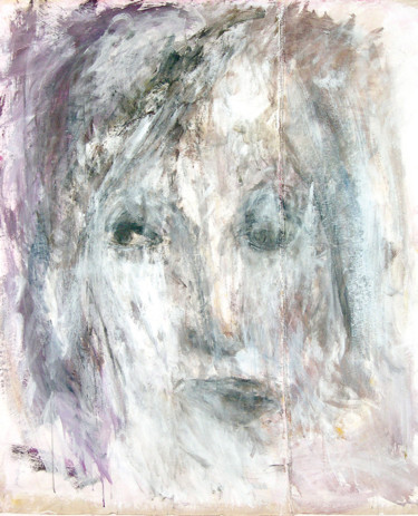 Peinture intitulée "portrait-femme-11.j…" par Elisabeth Girard, Œuvre d'art originale