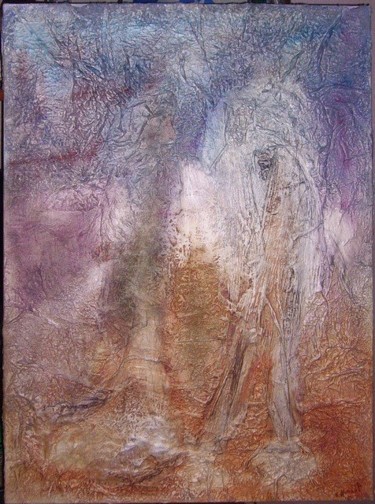 Escultura intitulada "Jeanne et Amadeo" por Elisabeth Hunaut, Obras de arte originais