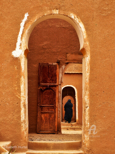 Photographie intitulée "Sud Maroc" par Elisabeth Hurtel, Œuvre d'art originale, Photographie numérique