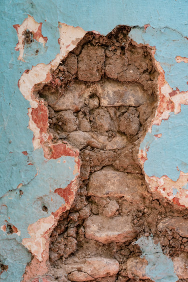 Fotografia intitolato "Creux de mur.jpg" da Elisabeth Laplante, Opera d'arte originale, Fotografia digitale