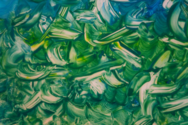 Photographie intitulée "mer verte.jpg" par Elisabeth Laplante, Œuvre d'art originale, Photographie numérique