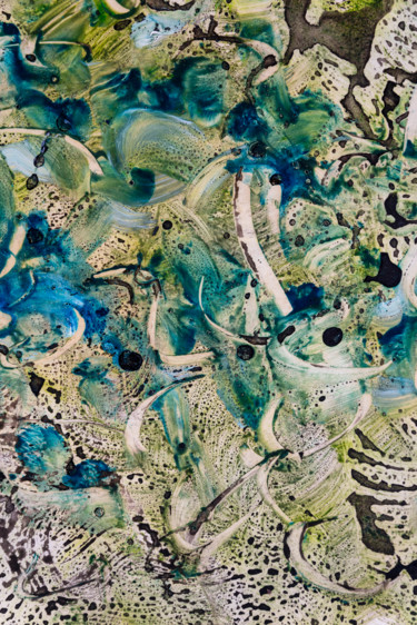 Photographie intitulée "cahos marin.jpg" par Elisabeth Laplante, Œuvre d'art originale, Photographie numérique Monté sur Alu…