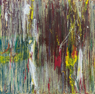 Картина под названием "raie 5.jpg" - Elisabeth Laplante, Подлинное произведение искусства, Масло