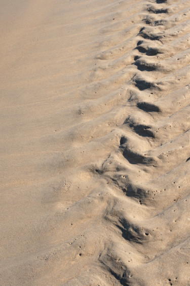 Photographie intitulée "sable mordu.jpg" par Elisabeth Laplante, Œuvre d'art originale, Photographie numérique