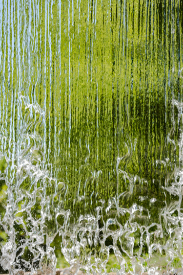 Photographie intitulée "cliquetis d'eau" par Elisabeth Laplante, Œuvre d'art originale, Photographie numérique