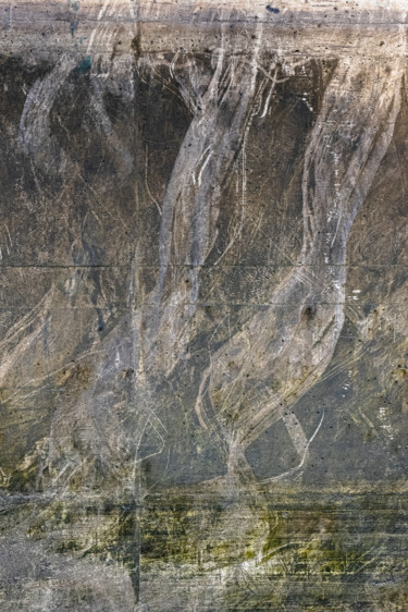 Fotografie mit dem Titel "abstraction murale" von Elisabeth Laplante, Original-Kunstwerk, Digitale Fotografie