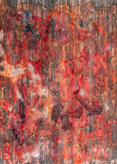 Peinture intitulée "Early Autumn" par Elisabeth Laplante, Œuvre d'art originale, Acrylique