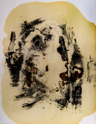Картина под названием "Sédéka" - Elisabeth Laplante, Подлинное произведение искусства, Масло