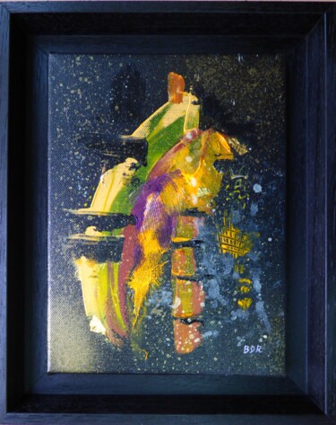 Peinture intitulée "Cadmium yellow renc…" par Elisabeth Renard, Œuvre d'art originale