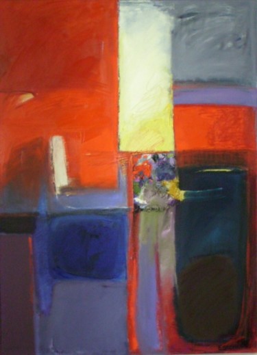Peinture intitulée "jumelage lyon" par Elisabeth Skorka, Œuvre d'art originale