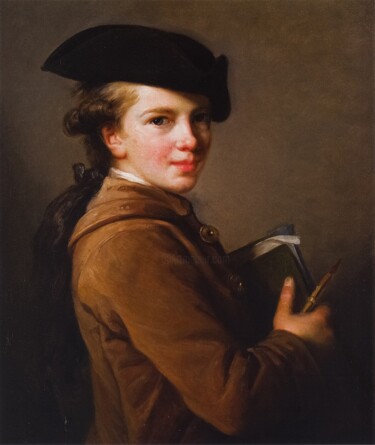 Pintura intitulada "Le frère de l'artis…" por Élisabeth Vigée Le Brun, Obras de arte originais, Óleo