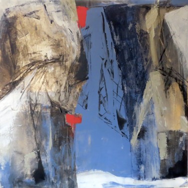 Malerei mit dem Titel "titans des mers" von Elisabeth Pierret, Original-Kunstwerk, Acryl Auf Keilrahmen aus Holz montiert