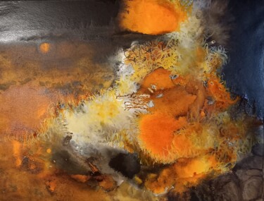 Peinture intitulée "ES-E22-12" par Elisabeth Sandillon, Œuvre d'art originale, Encre