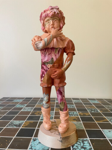 雕塑 标题为“(PN°5) STATUETTE” 由Elise Cabanes, 原创艺术品, 树脂