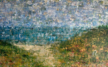 Pittura intitolato "Burried Land 03" da Elise Eekhout, Opera d'arte originale, Acrilico