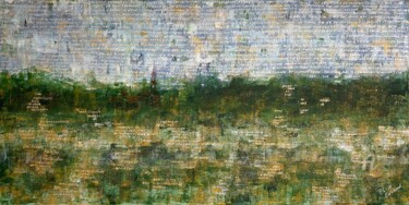 Painting titled "Missing Land 02" by Elise Eekhout, Original Artwork, Acrylic
