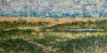Painting titled "Missing Land 03" by Elise Eekhout, Original Artwork, Acrylic