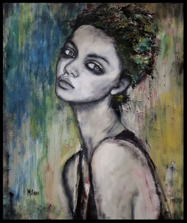 Painting titled ""In i to sogni"" by Elise Milano, Original Artwork