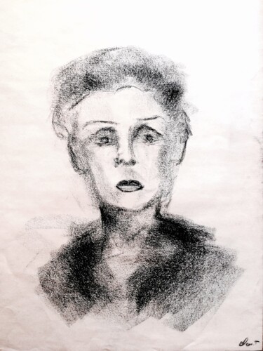 「Edith Piaf.jpg」というタイトルの描画 Elisetotによって, オリジナルのアートワーク, 木炭