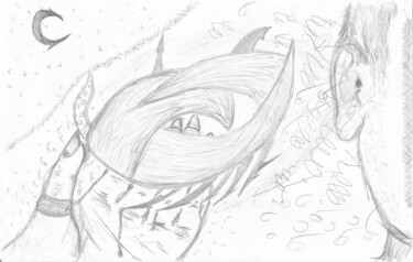 headache Drawing titled "headache" by Elisei Pronin, Original Art, Pencil