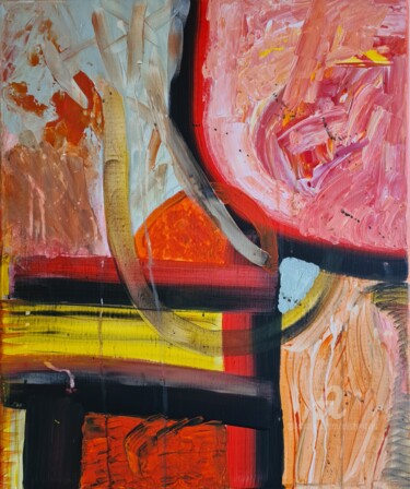 Pittura intitolato "L'espace du souffle" da Elise Vincent, Opera d'arte originale, Acrilico