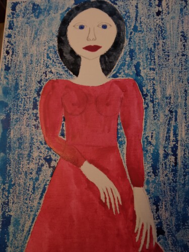 제목이 "Solange"인 미술작품 Elissa Gucci로, 원작, 수채화