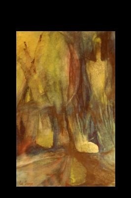 Peinture intitulée "La Forêt enchantée" par Elitrompe, Œuvre d'art originale, Huile