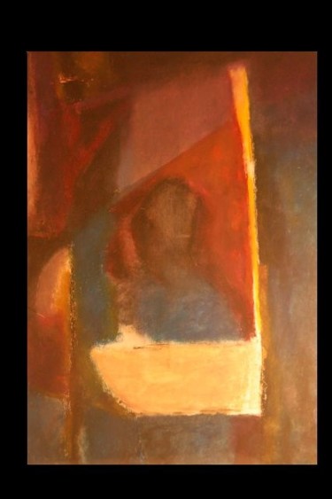 Schilderij getiteld "La Proue" door Elitrompe, Origineel Kunstwerk, Pastel