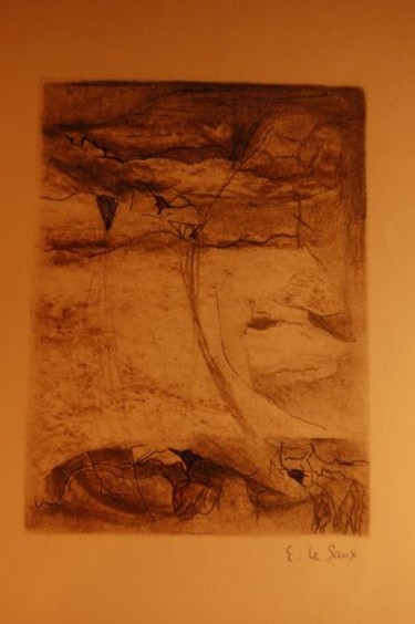 Peinture intitulée "La Géométrie du ciel" par Elitrompe, Œuvre d'art originale, Autre