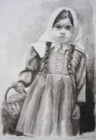 Pintura titulada "Dominguera" por Elizabeth Eichhorn, Obra de arte original