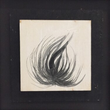 Pintura intitulada "Sile na gig 4" por Elizabeth Hefty-Khoury, Obras de arte originais, Acrílico Montado em Cartão